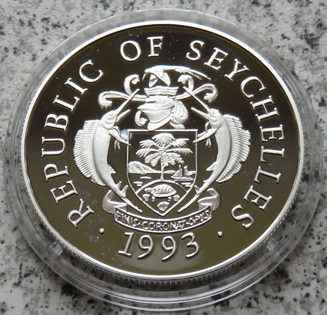  Seychellen 25 Rupees 1993   