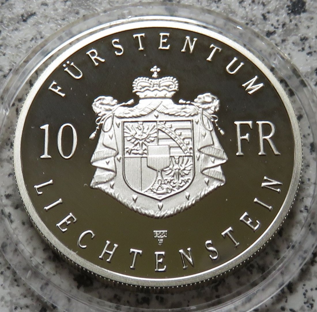  Liechtenstein 10 Franken 1990   