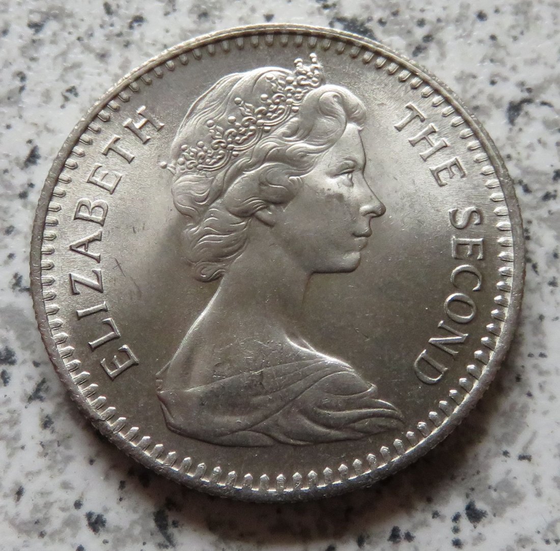  Rhodesien 2 Shillings / 20 Cents 1964, Erhaltung   