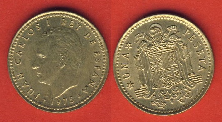  Spanien 1 Peseta 1975 (78)   