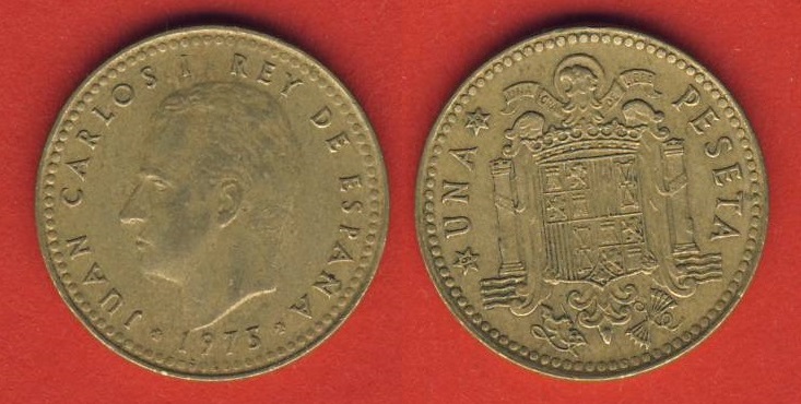  Spanien 1 Peseta 1975 (79)   