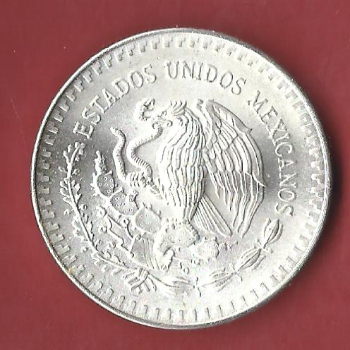  Mexico 1 UNZE Silber Siegesgöttin 1991 Goldankauf Koblenz Frank Maurer AB 162   
