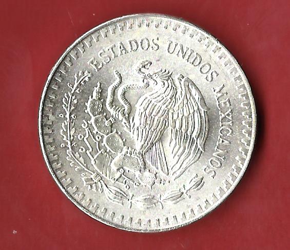  Mexico 1 UNZE Silber Siegesgöttin 1989 Goldankauf Koblenz Frank Maurer AB 163   