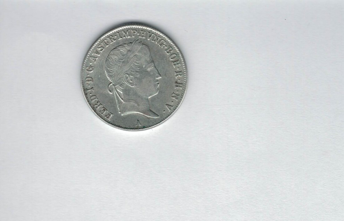  20 Kreuzer 1841 A Ferdinand I. silber Österreich Spittalgold9800 (2429   