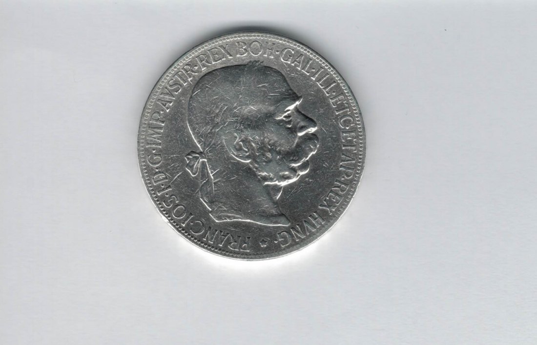  5 Kronen 1900 silber 21,6g fein Kronenwährung Österreich Franz Joseph I. Spittalgold9800 (4783)   