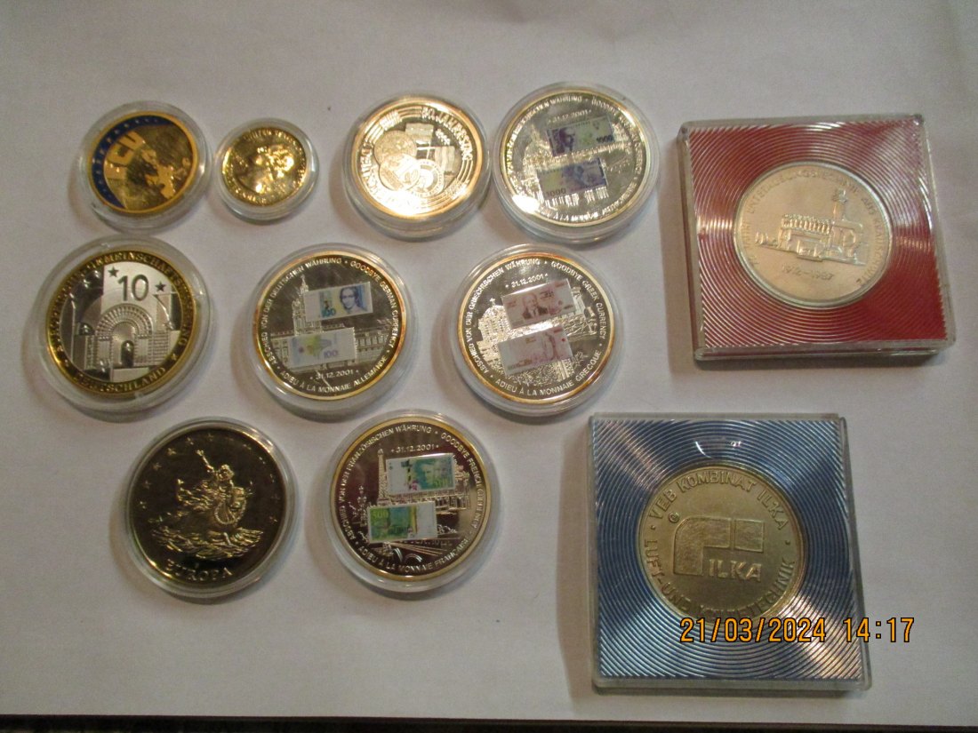  Lot - Sammlung  Medaillen siehe Foto /MDW5   