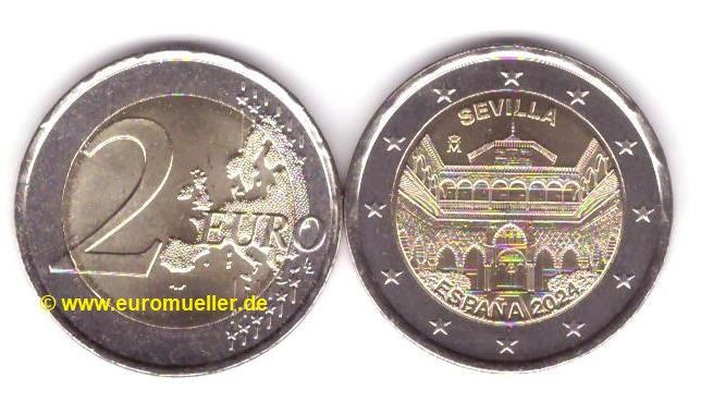 Spanien 2 Euro Gedenkmünze 2024...Sevilla...unc.   