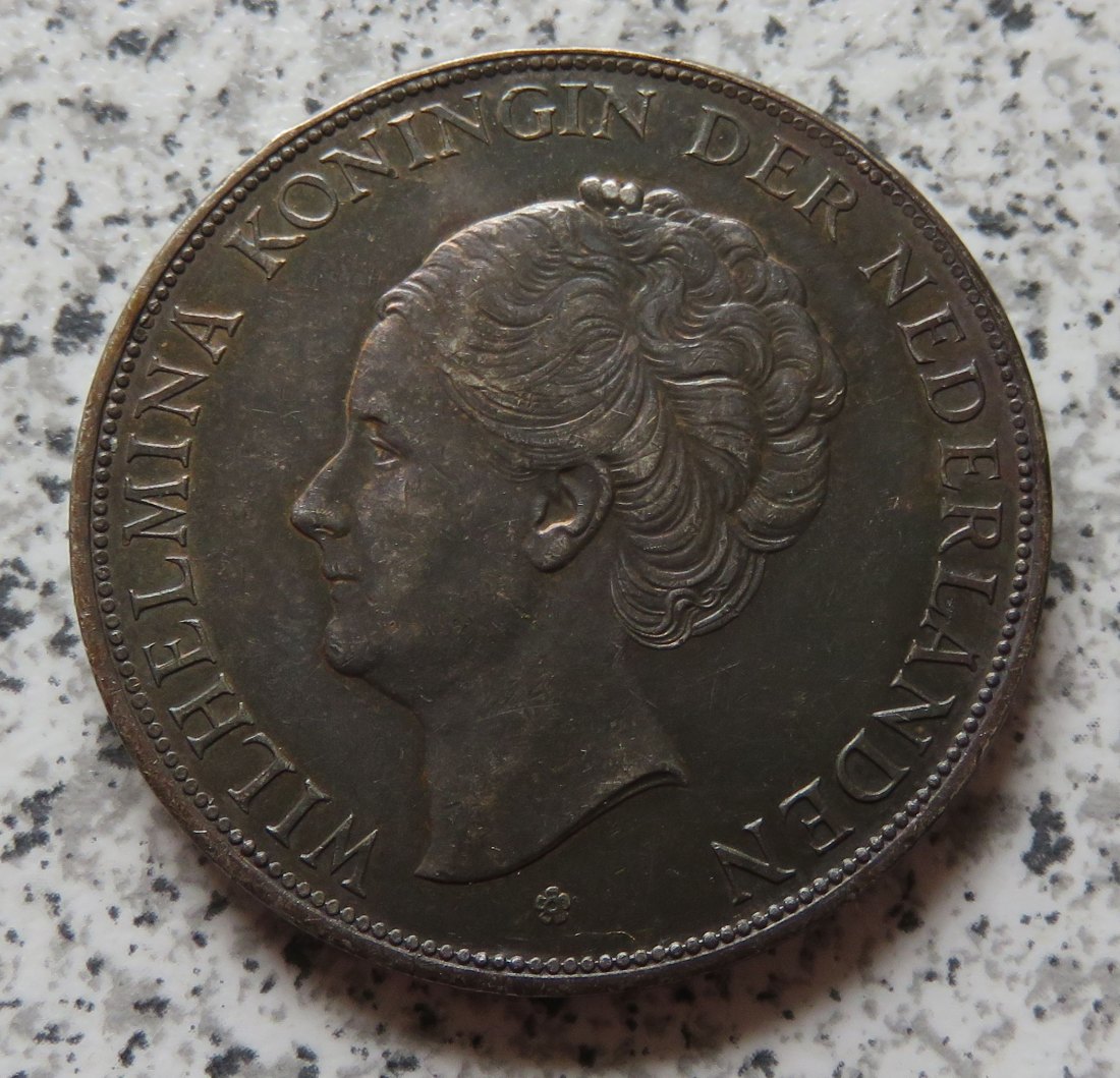  Niederlande 2,5 Gulden 1929   