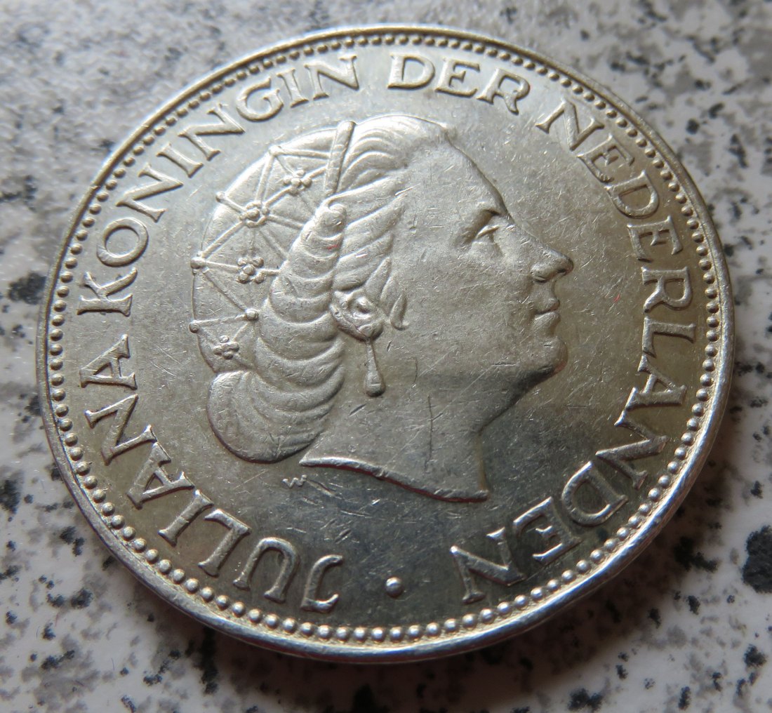  Niederlande 2,5 Gulden 1960   