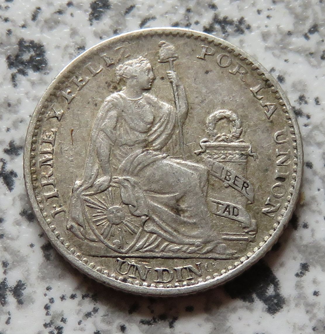  Peru 1 Dinero 1903   