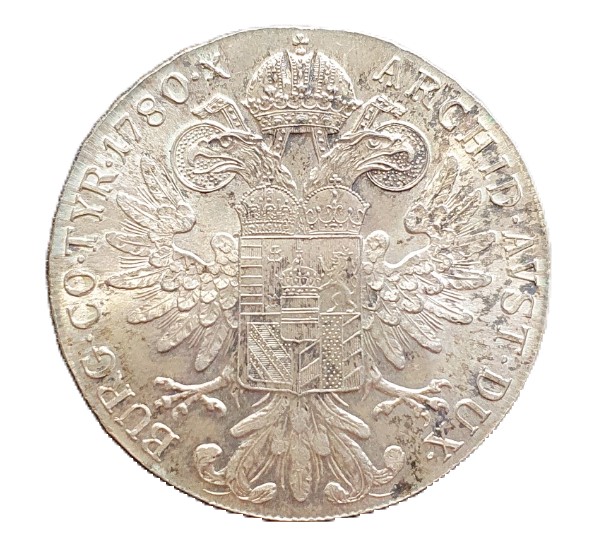  Österreich Taler 1780 Maria Theresia Neuprägung Silber Münze ERHALTUNG Mst#22   