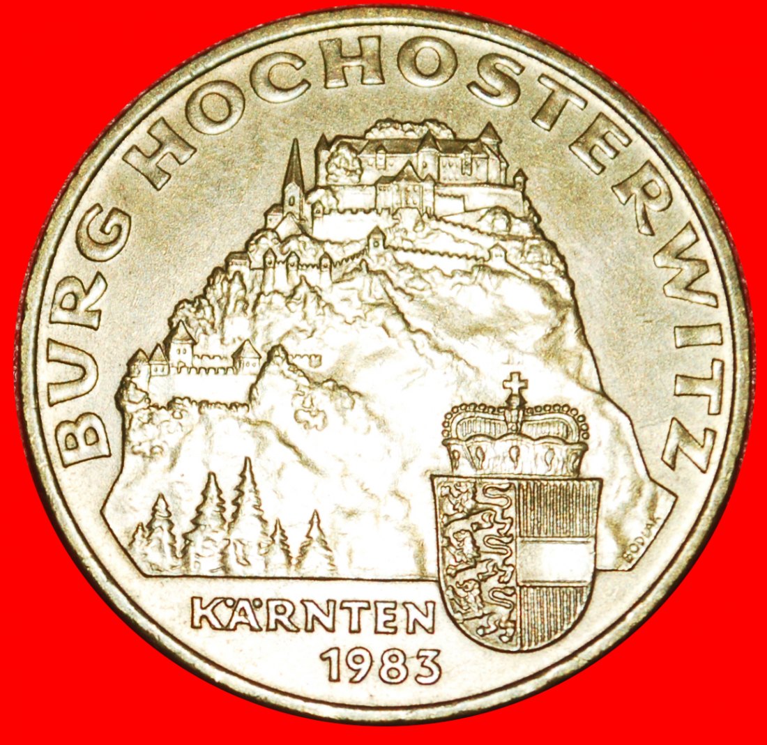 * LIONS (1983-1993): AUSTRIA ★ 20 SHILLINGS 1983 UNC! LOW START ★ NO RESERVE!
