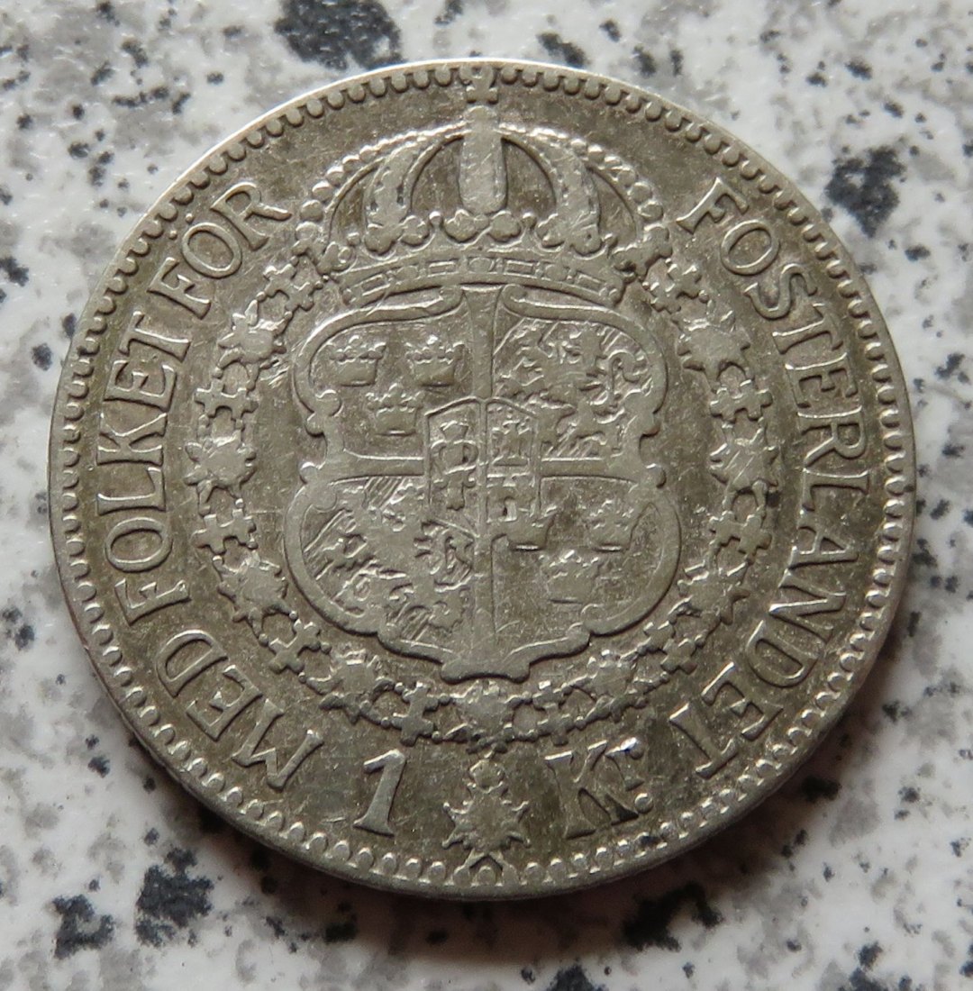  Schweden 1 Krona 1915   
