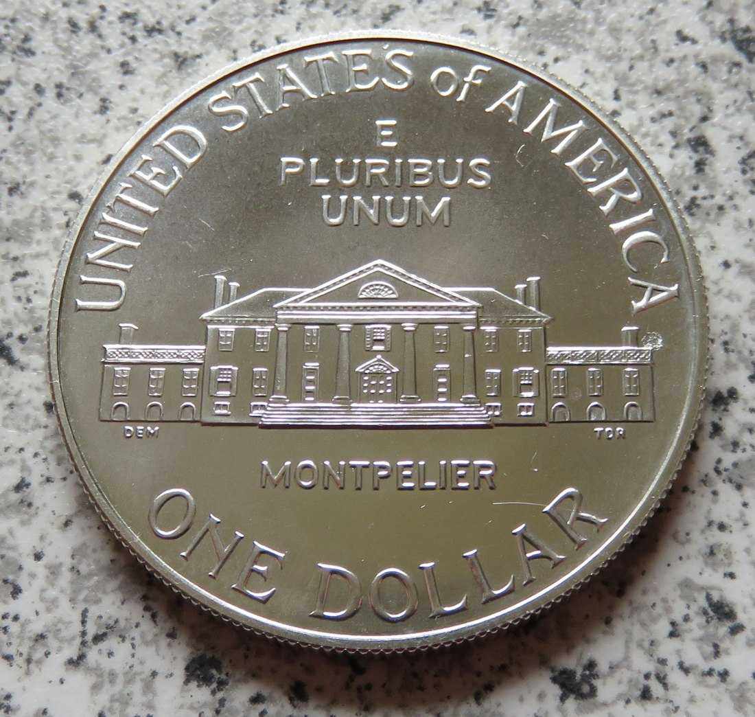  USA 1 Dollar 1993 D, Madison   