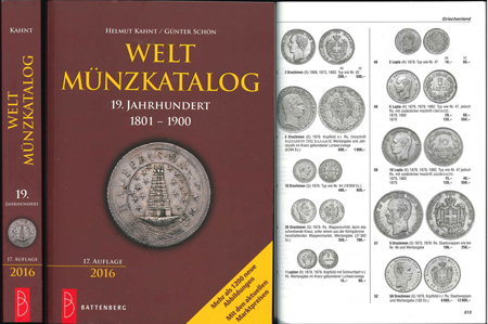  Helmut Kahnt/ Günter Schön; Weltmünzkatalog 19. Jahrhundert 1801-1900; 17. Auflage 2016, gebraucht   