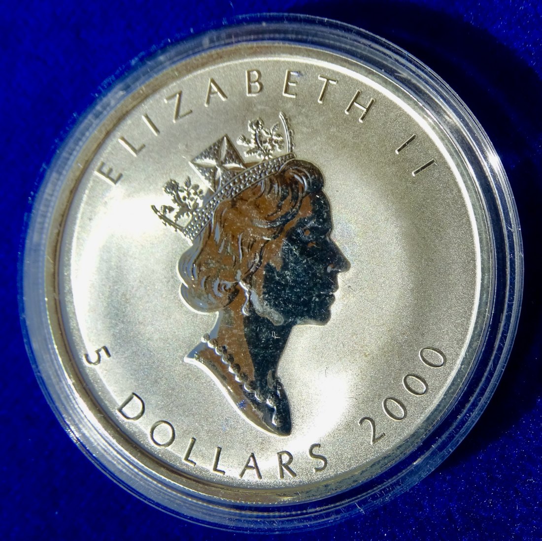  Kanada 5 Dollars 2000 Millennium Expo 2000 Hannover Weltausstellung 1oz Silbermünze   