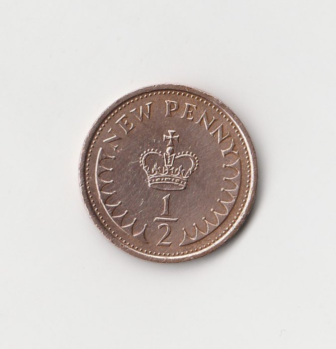 Großbritannien N192 1/2 New Penny 1979 siehe scan