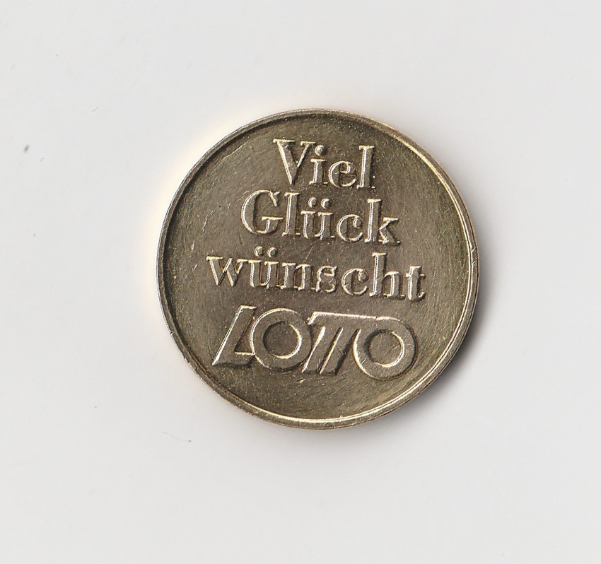  Marke /Token Glückstaler /Glücksbringer 2000 Lotto  Durchmesser 19,2 mm (N193)   