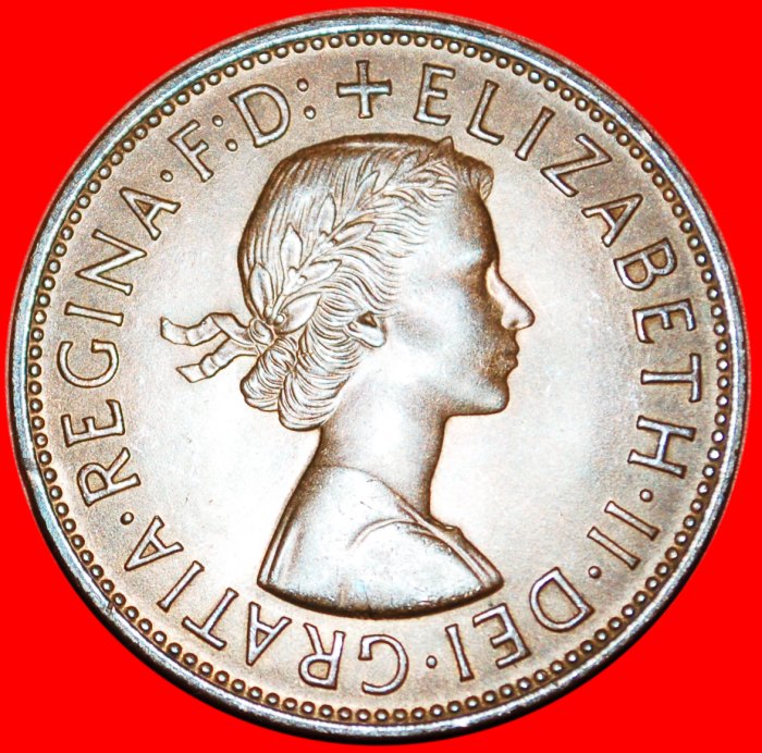  *MISTRESS OF SEAS 1954-1970★GREAT BRITAIN★PENNY 1967 ELITHABETH II 1953-2022★LOW START★ NO RESERVE!   