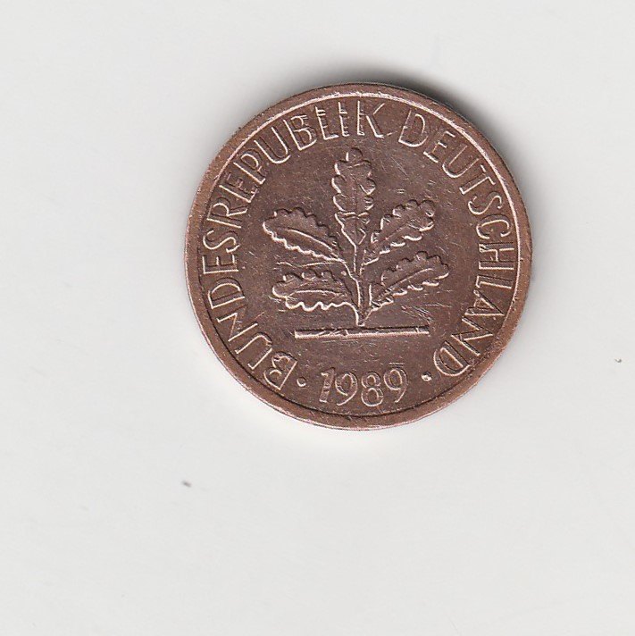  1 Pfennig 1989 J  (N204)   