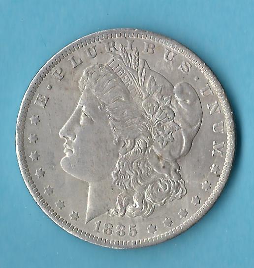  USA Morgan Dollar 1885 O Münzenankauf+Goldankauf Koblenz Frank Maurer AB269   