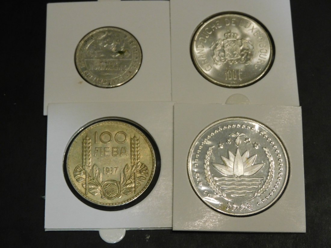  LOT OF 4 COINS .GRADE-PLEASE SEE PHOTOS AND READ BELOW.   