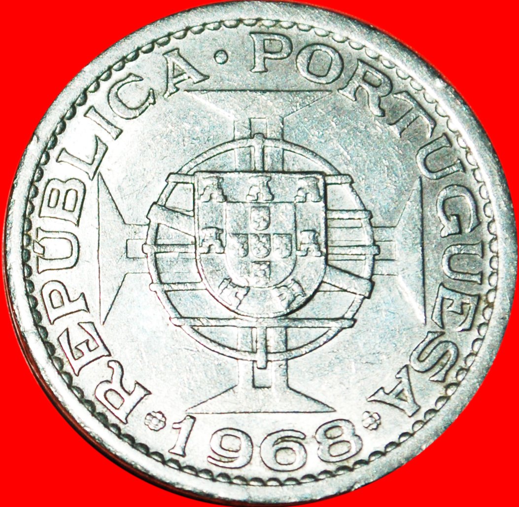  * COLONY OF PORTUGAL: MACAO ★ MACAU ★ 1 PATACA 1968! DRAGON!  LOW START ★ NO RESERVE!   