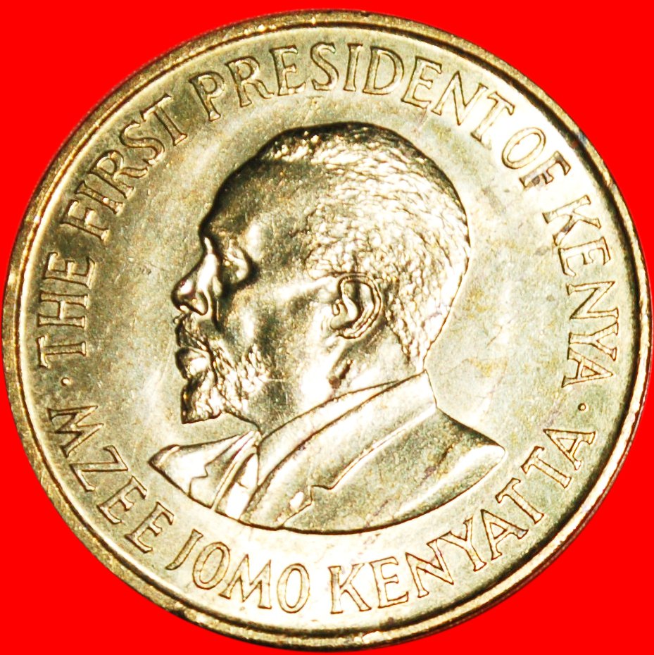 * WITH LEGEND: KENYA★ 5 CENTS 1970 MINT LUSTRE! ★LOW START ★ NO RESERVE!