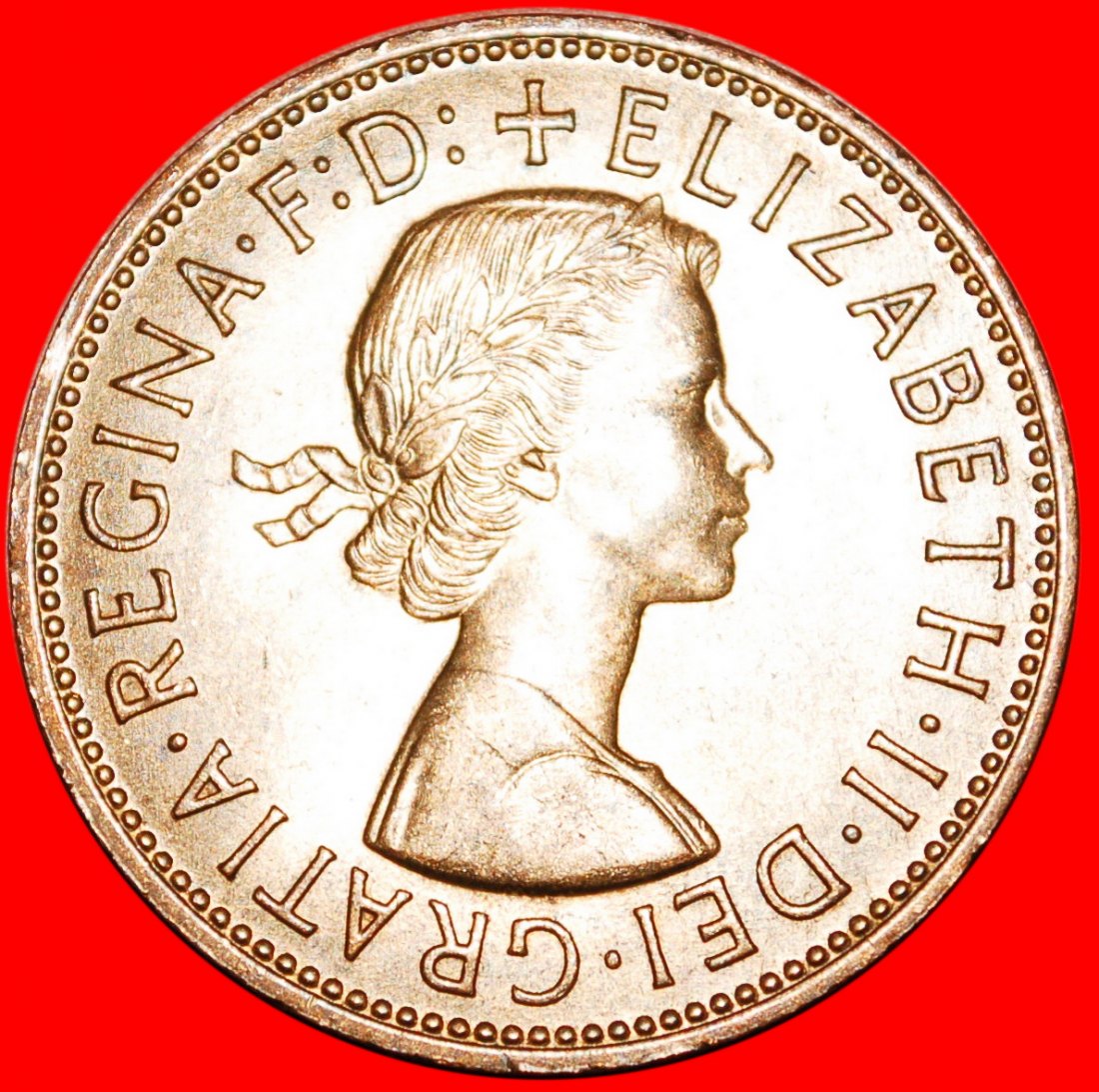  *HERRIN DER SEEN (1954-1970)★GROSSBRITANNIEN★PENNY 1964 ELIZABETH II.(1953-2022) STG★OHNE VORBEHALT!   