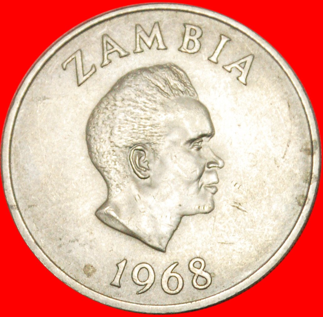  * REEDBUCK: ZAMBIA★ 20 NGWEE 1968! ★LOW START ★ NO RESERVE!   