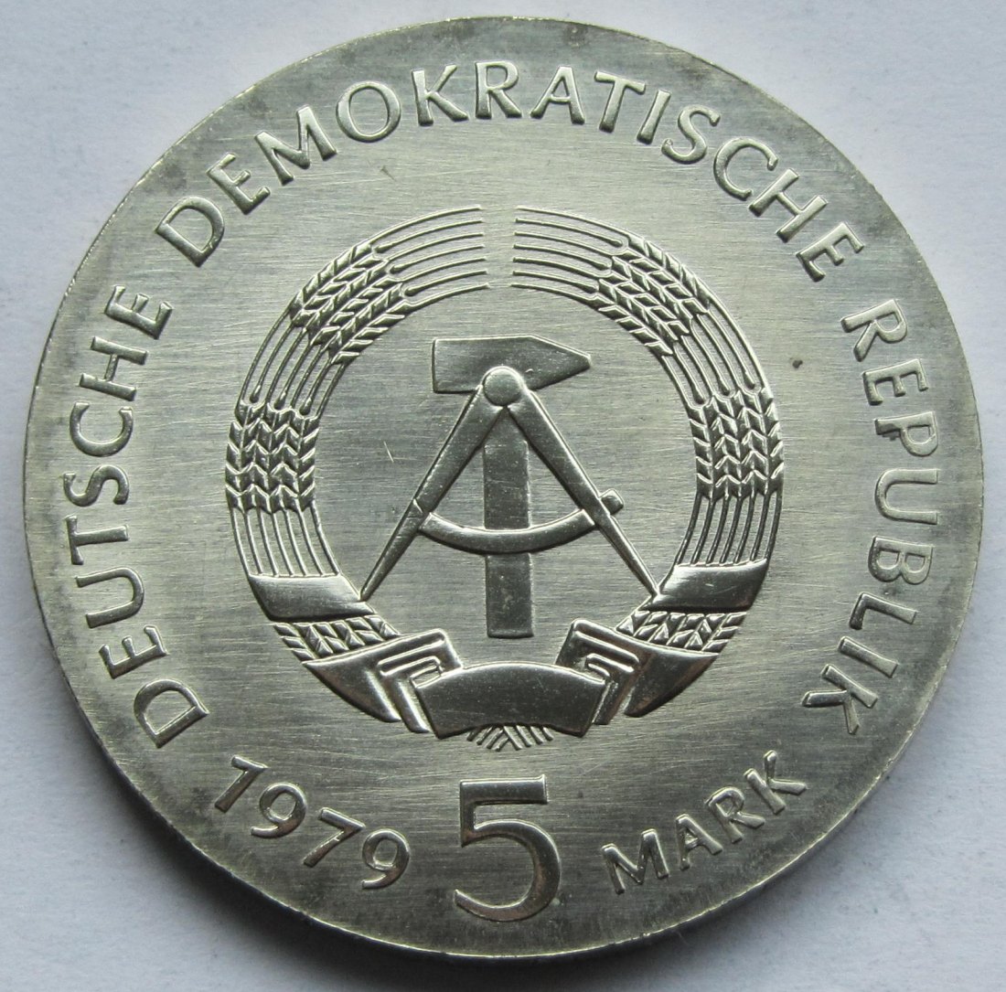  DDR: 5 Mark Einstein 1979   