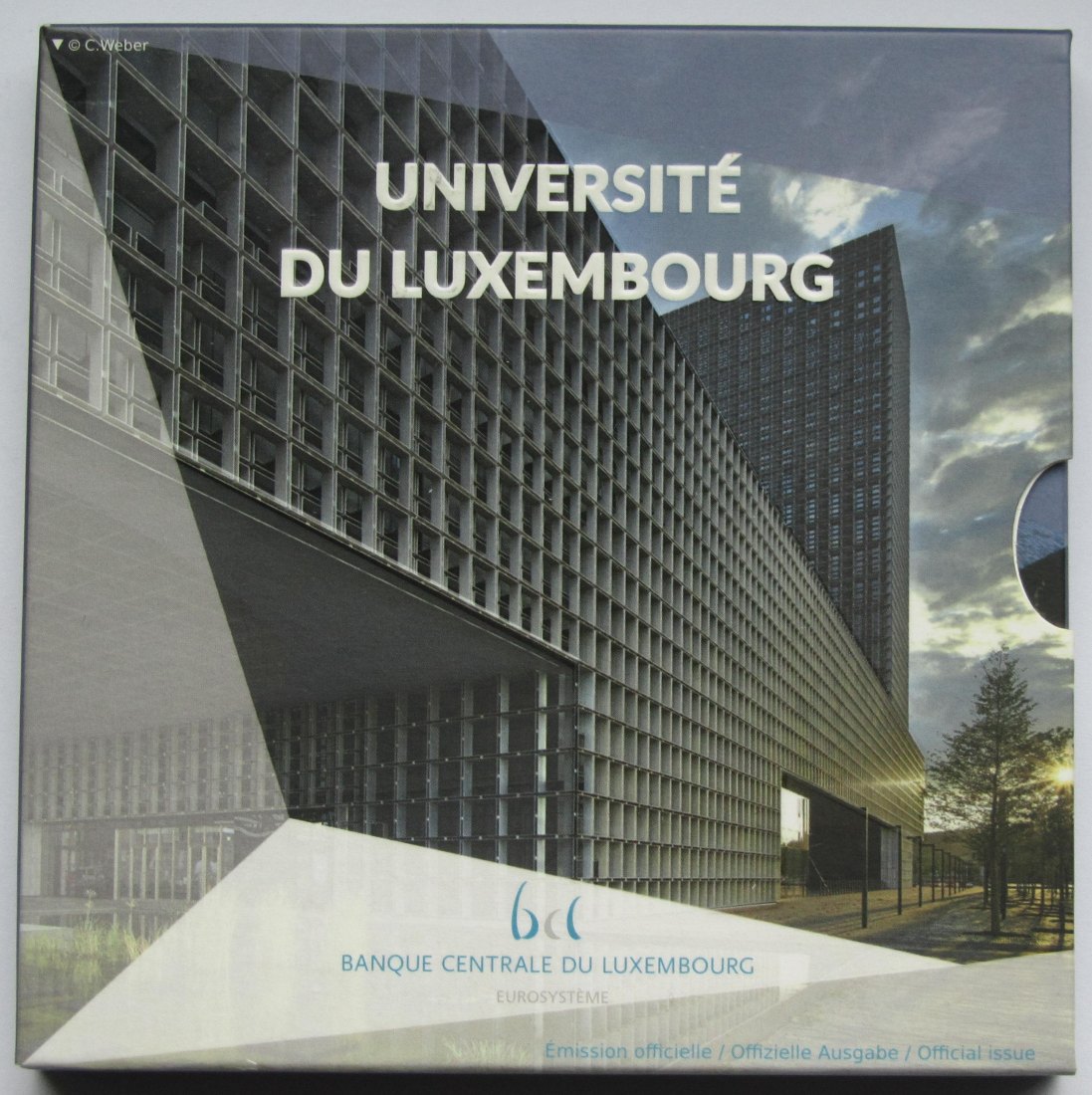  Luxemburg: 2,50 Euro Universität 2019   