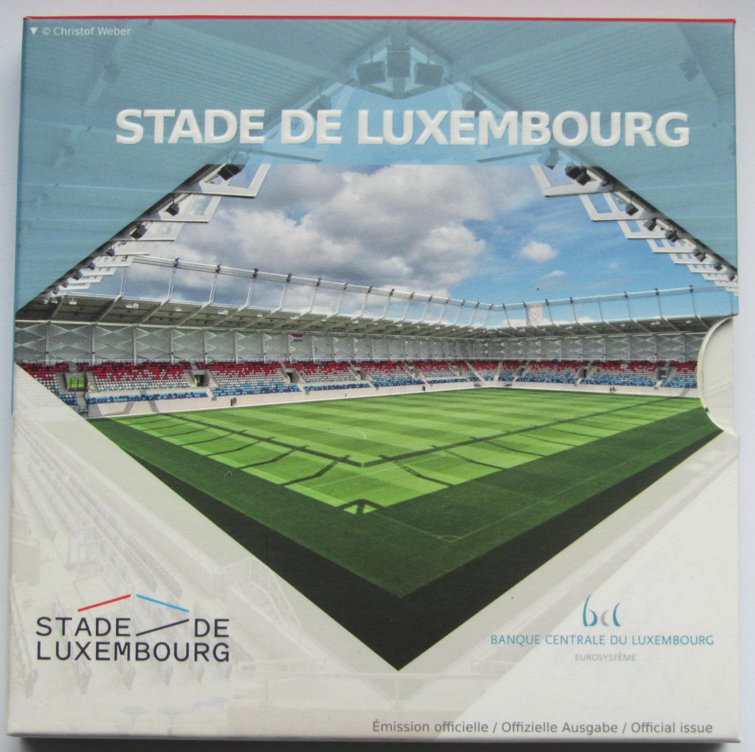  Luxemburg: 2,50 Euro Stadion 2022   
