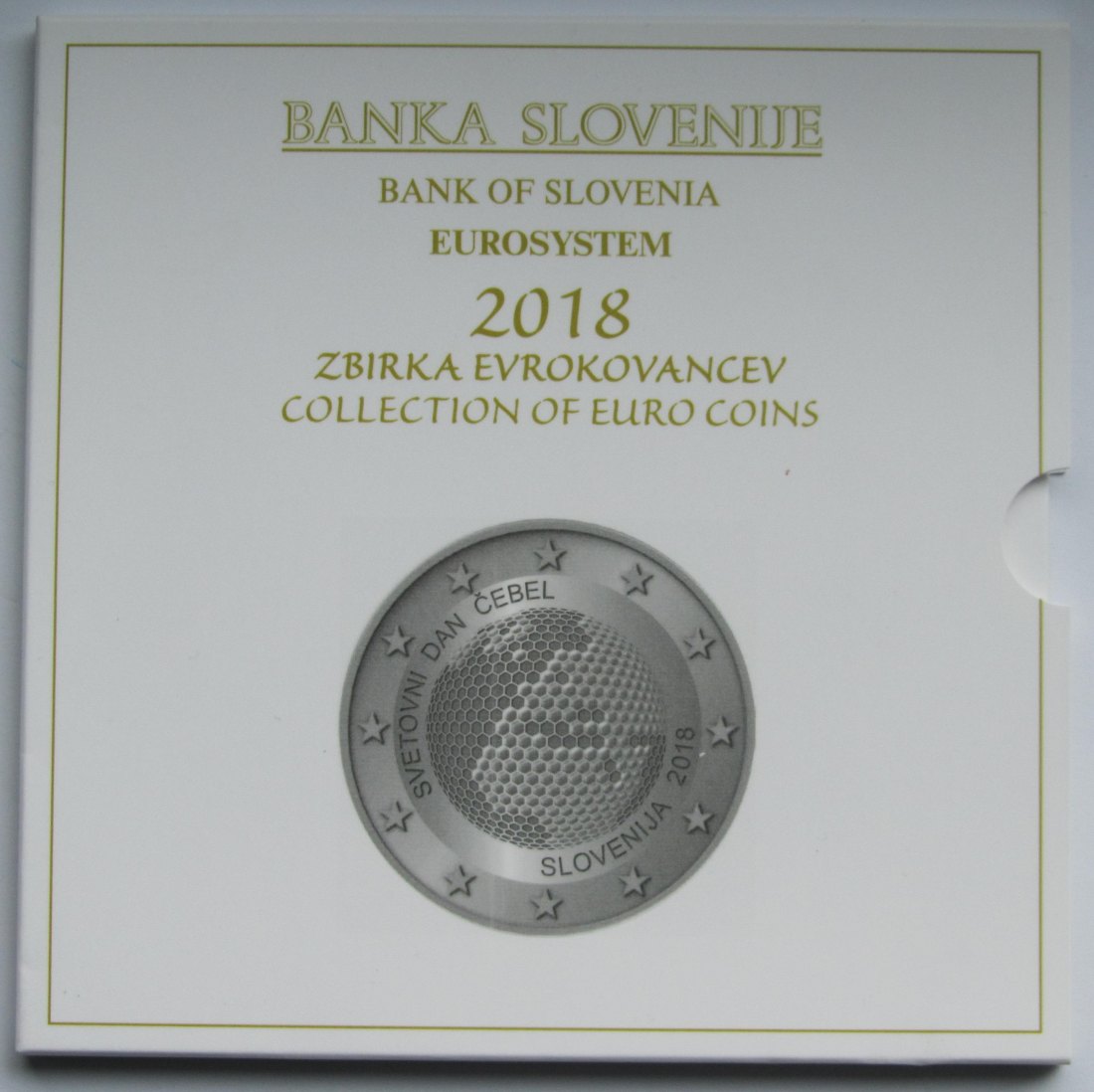  Slowenien: Kursmünzensatz 2018   