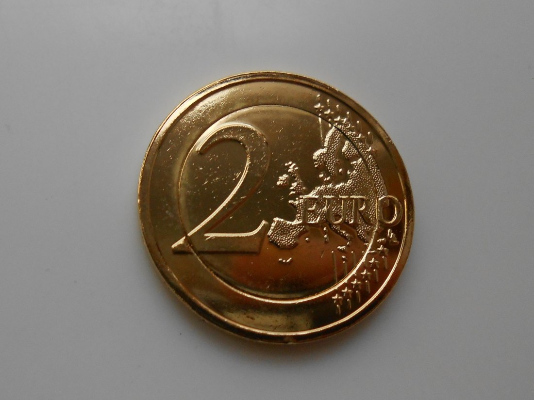  50.Luxemburg 2 EURO 2014 Gedenkmünze zum 50. Thronjubiläum Großherzog Jean   