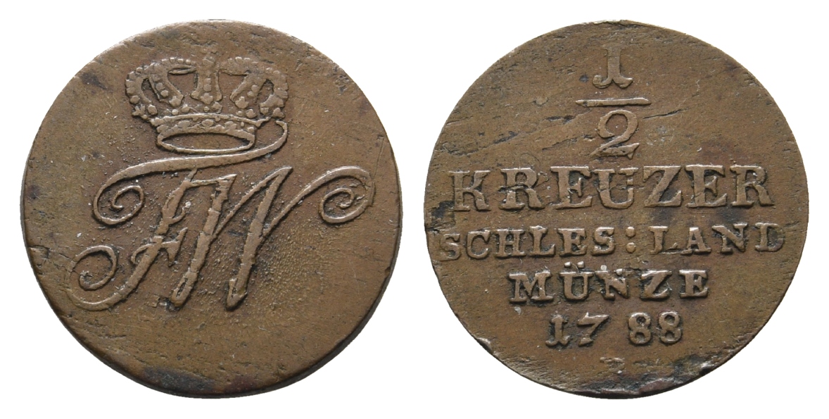  Preußen; Kleinmünze 1788   