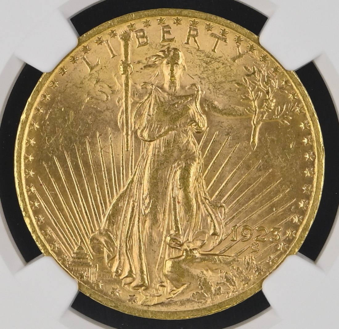  USA 20 Dollar 1923 | NGC MS62 | Saint-Gaudens   