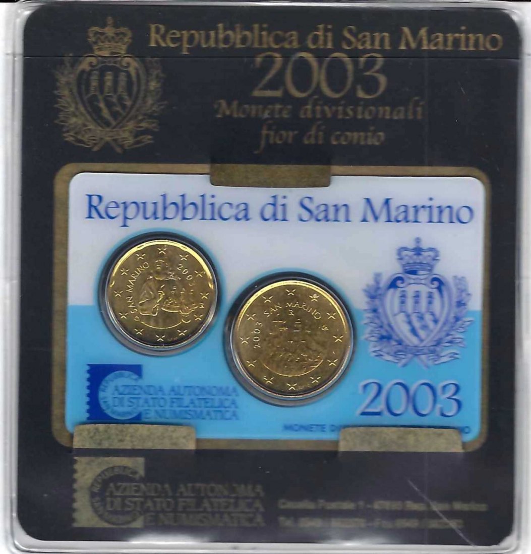  Euro KMS San Marino 2003 Golden Gate Münzenankauf Koblenz Frank Maurer AB 316   