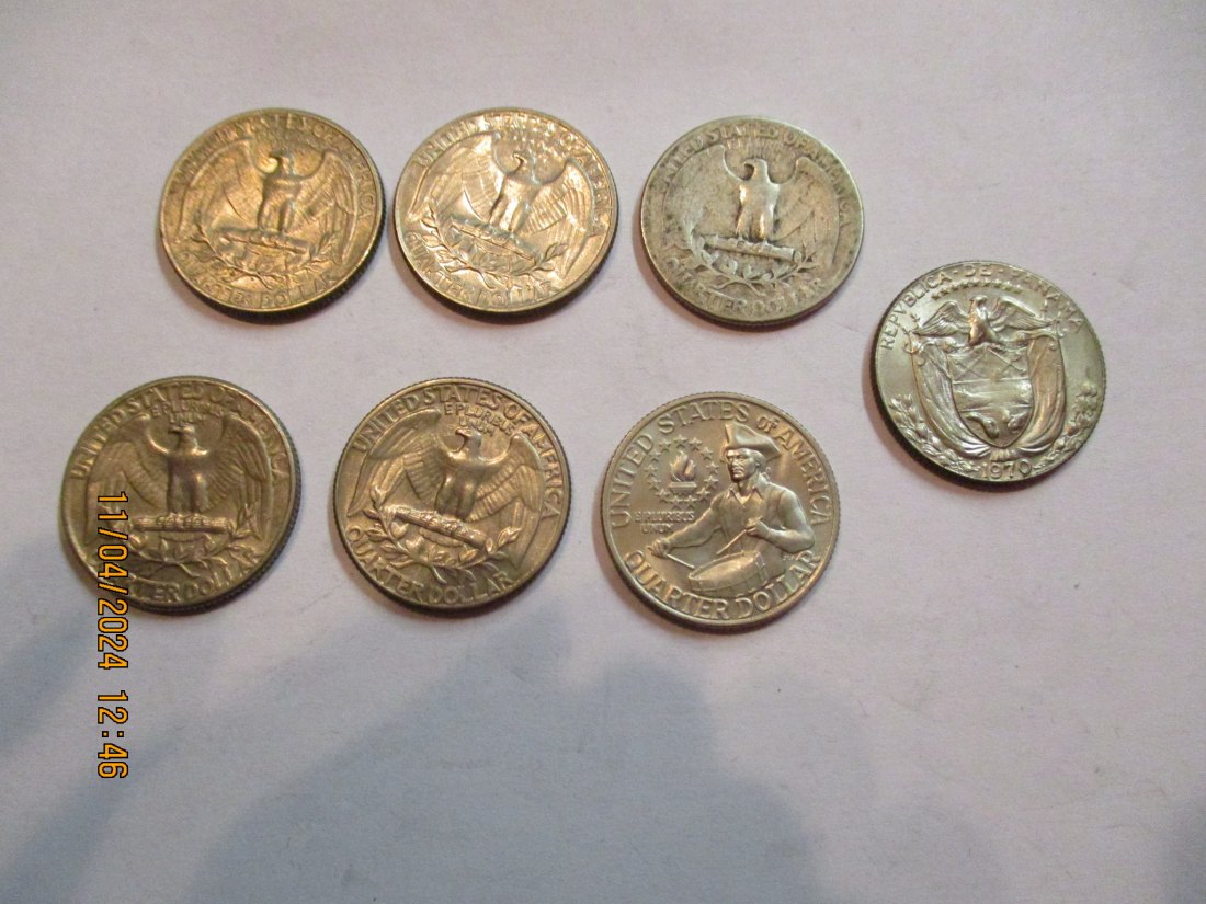  Lot - Sammlung Münzen USA siehe Foto / MV4   