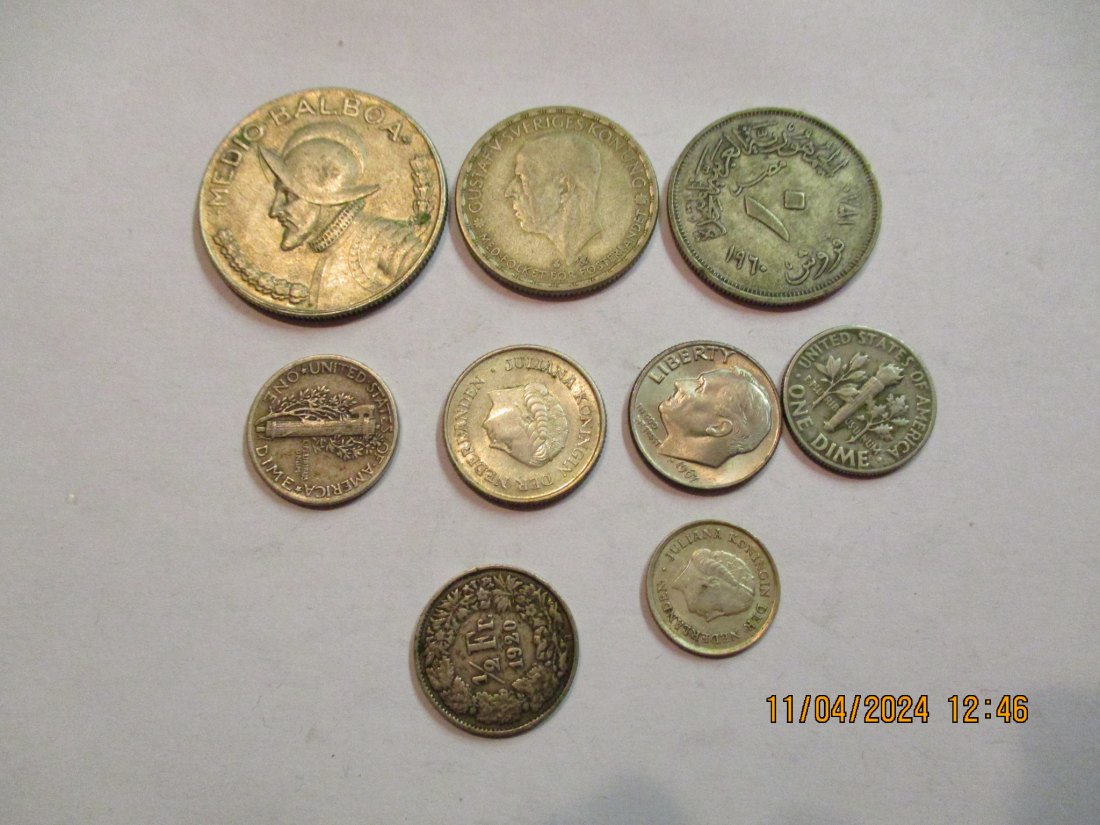  Lot - Sammlung Münzen siehe Foto / MV5   