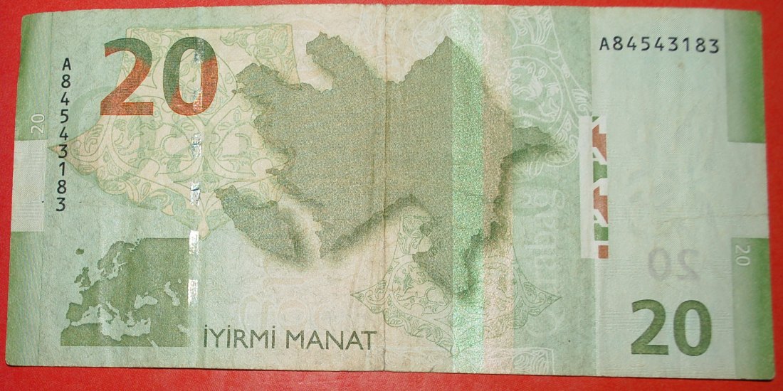  * WEAPON: azerbaijan (ex. the USSR, russia) ★ 20 MANAT 2005! LOW START ★ NO RESERVE!   