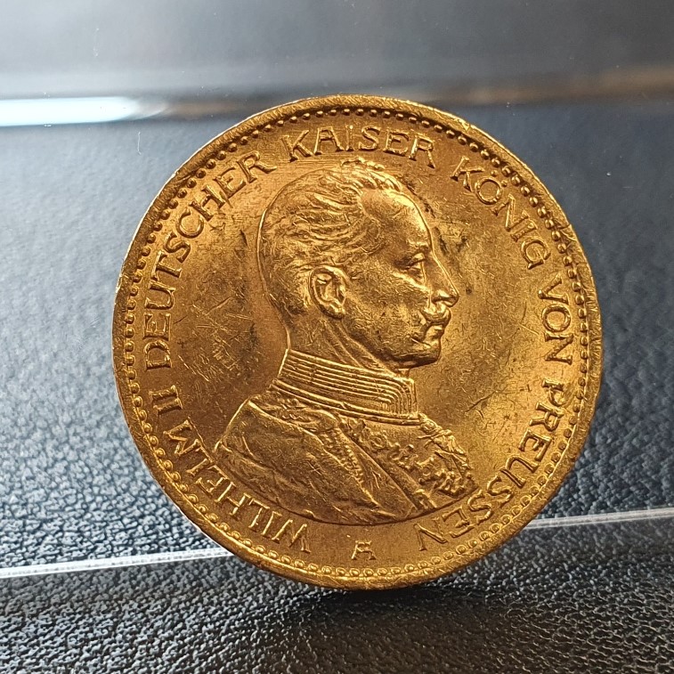  Kaiserreich 20 Mark 1913 A Wilhelm II Deutscher Kaiser König v. Preussen Goldmünze 7,17 g fein   