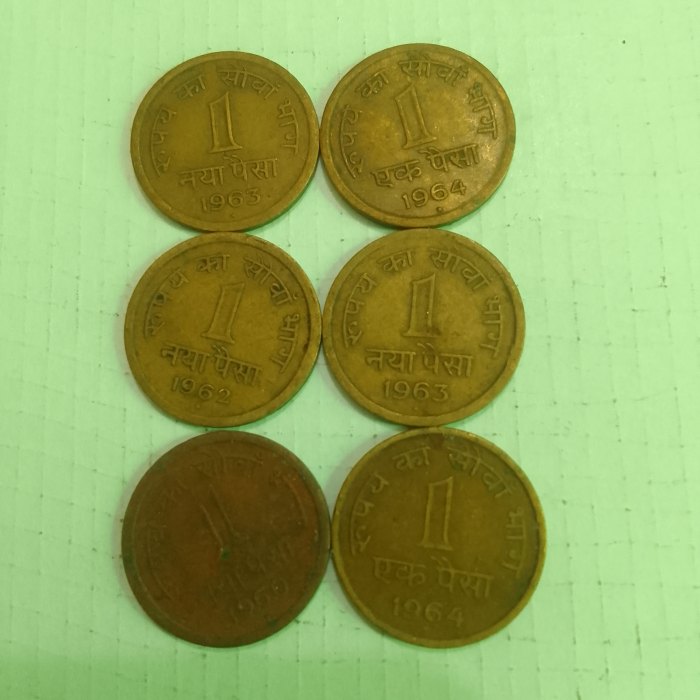  India circulated 6 coins   