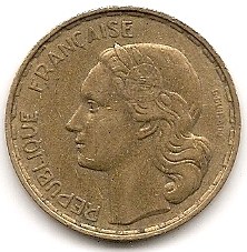  Frankreich 50 Francs 1952 #208   