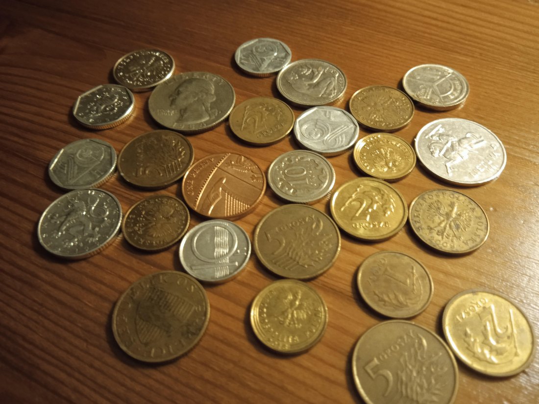  Konvolut 50 Münzen   