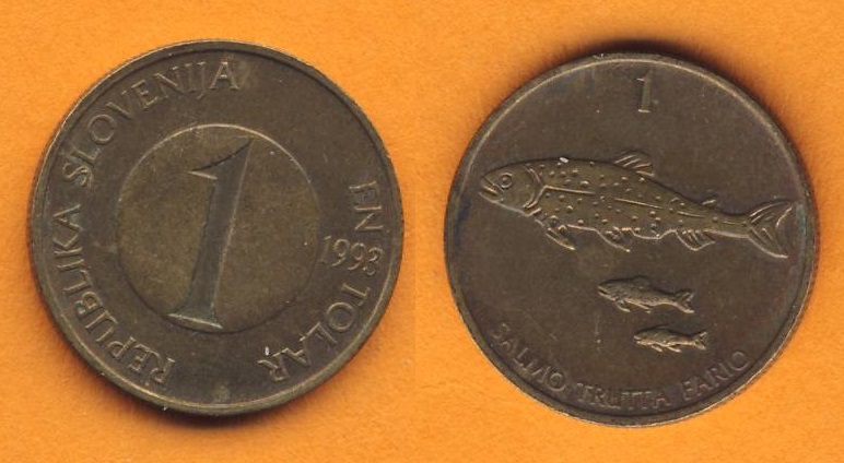 Slowenien 1 Tolar 1993   