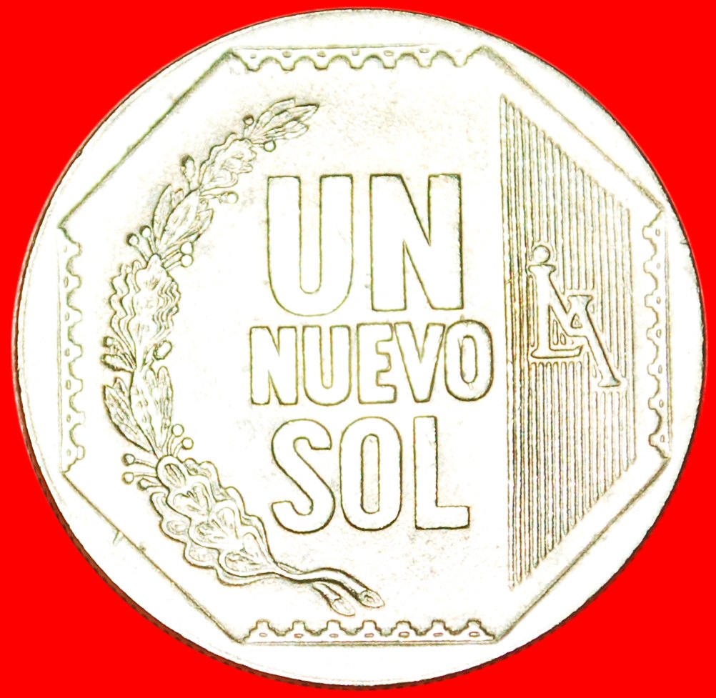  * WITHOUT BRAILLE (2001-2011): PERU ★ 1 NEW SOL 2009 LIMA! LOW START ★ NO RESERVE!   