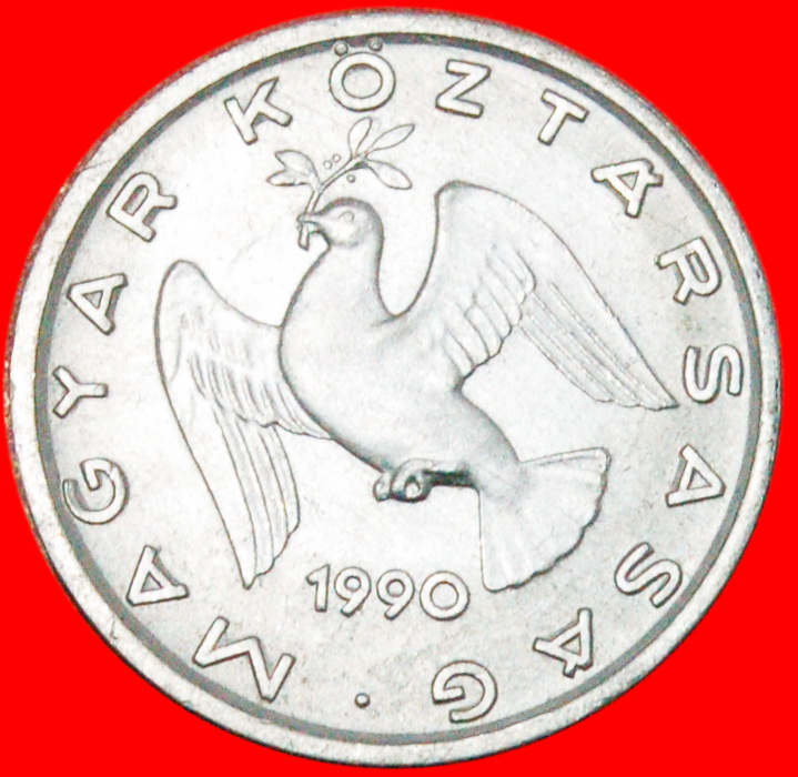  * POST-COMMUNIST TYPE (1990-1996): HUNGARY ★ 10 FILLERS 1990 DOVE!  LOW START ★ NO RESERVE!   