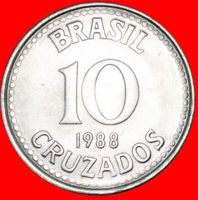 * SOUTHERN CROSS (1986-1988): BRAZIL ★ 10 CRUZADOS 1988! ★LOW START ★ NO RESERVE!