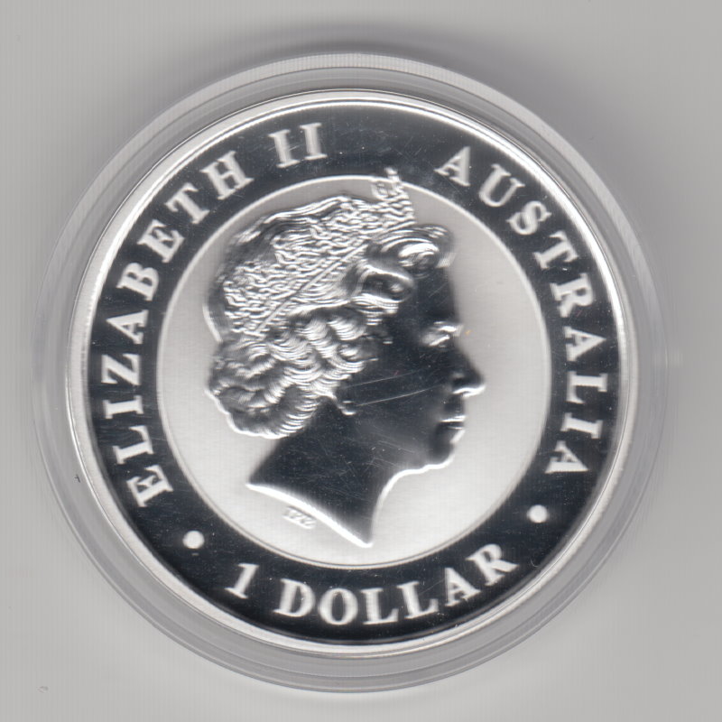  Australien, 1 Dollar 2016, Wedge Tailed Eagle, 1 unze oz Silber   